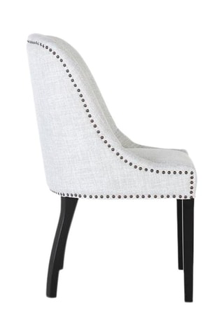 2 chaises en hévéa massif - 57 x 92 x 62 cm