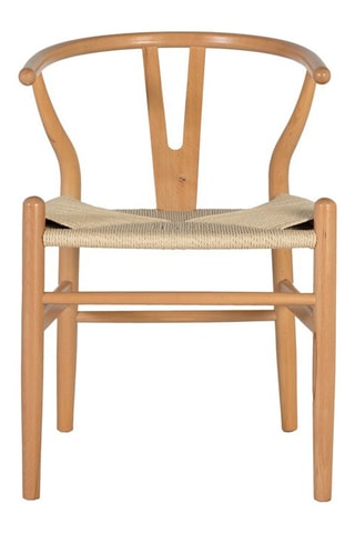 2 chaises en hêtre - 50 x 73 x 57 cm