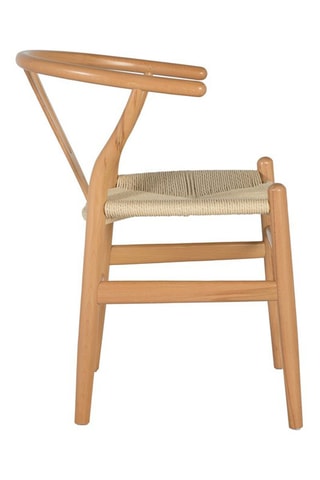 2 chaises en hêtre - 50 x 73 x 57 cm