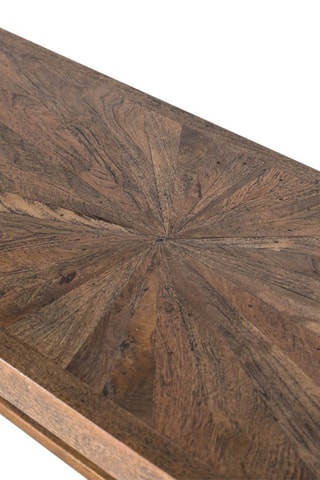 Banc en bois de manguier - 46 x 180 x 40 cm