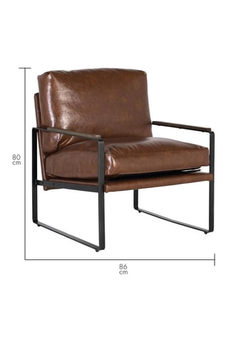 Fauteuil - Marron