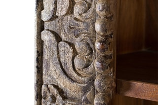 Bibliothèque en manguier - 98 x 183 x 43 cm