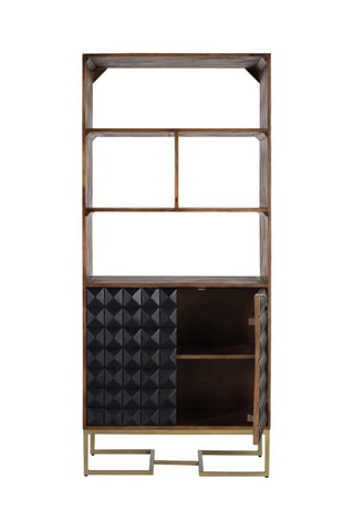 Bibliothèque en manguier - 80 x 180 x 40 cm