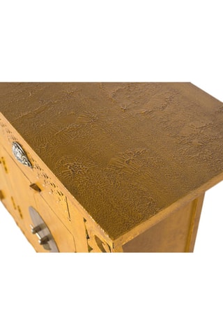 Buffet 6 portes en bois de manguier - 180 x 84 x 40 cm