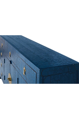 Buffet 2 portes en bois de manguier - 180 x 90 x 40 cm