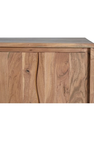 Buffet 4 portes en acacia - 172 x 82 x 45 cm