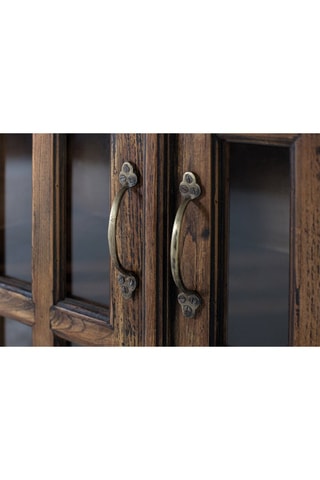 Buffet 4 portes en teck - 188 x 110 x 43 cm