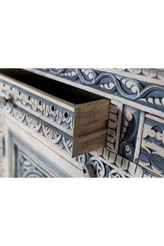 Buffet 3 portes en manguier - 190 x 96 x 44 cm