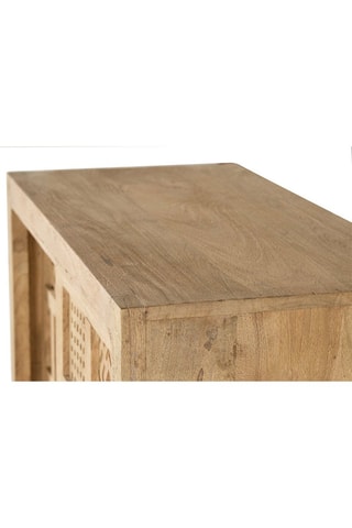 Buffet 2 portes en bois de manguier - 90 x 40 x 90 cm