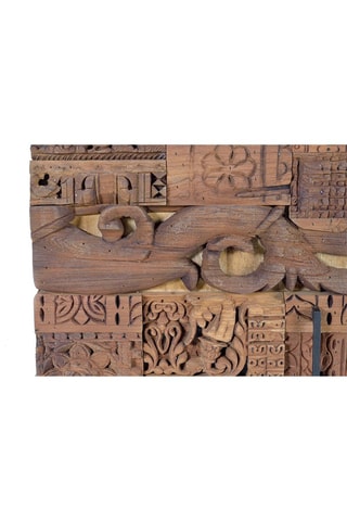 Buffet 2 portes en bois de manguier et bois - 150 x 92 x 50 cm