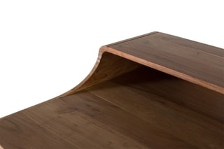 Bureau 3 tiroirs en acacia - 115 x 90 x 60 cm