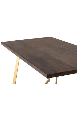 Bureau en bois de manguier - 76 x 170 x 90 cm