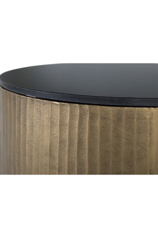 Table basse en granit - 80 x 43 x 80 cm