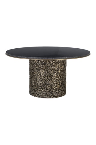 Table basse en marbre - 87 x 45 x 87 cm