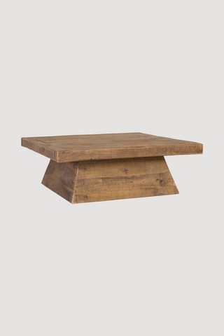 Table basse en manguier - 110 x 110 x 40 cm