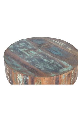 Table basse - Naturel et noir