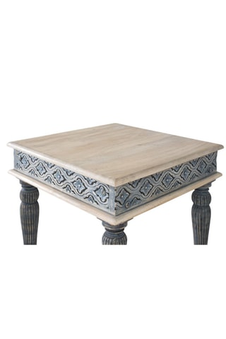 Table basse en manguier - 60 x 60 x 60 cm