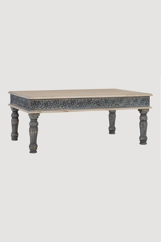Table basse en manguier massif - 120 x 48 x 75 cm
