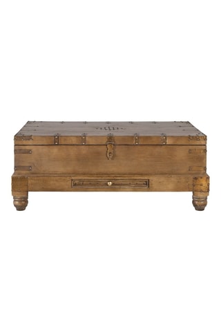 Table basse en manguier massif - 105 x 40 x 70 cm