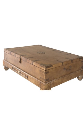 Table basse en manguier massif - 105 x 40 x 70 cm