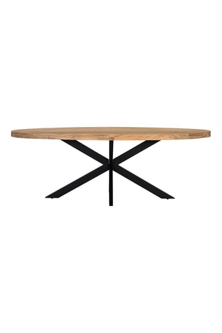 Table basse en manguier - 220 x 100 x 77 cm