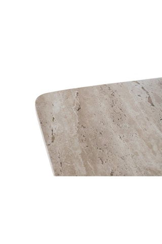 Table basse en marbre - 90 x 41 x 90 cm