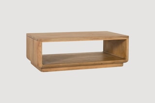Table basse en bois de manguier - 120 x 40 x 70 cm