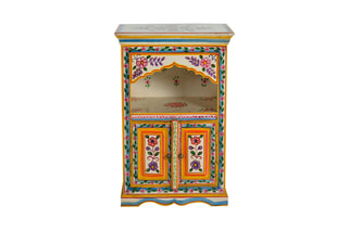 Table d'appoint 2 portes - Multicolore