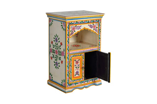 Table d'appoint 2 portes - Multicolore