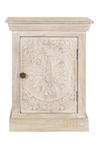 Table de chevet en manguier - 56 x 70 x 40 cm