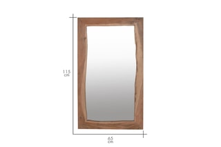 Miroir en acacia - 115 x 65 x 2,5 cm