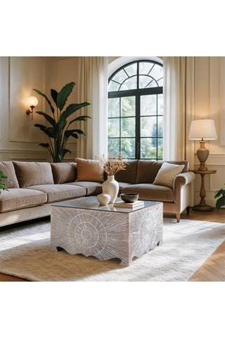 Table basse - 80 x 45 x 80 cm