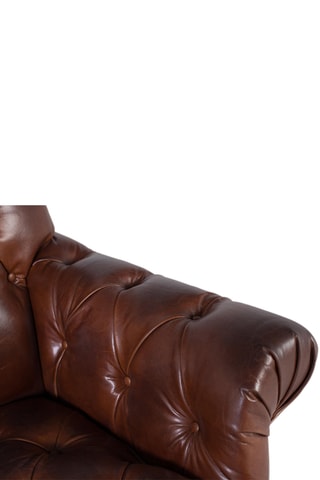Fauteuil - Marron - En cuir