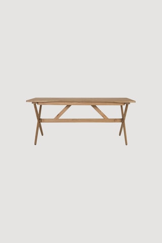 Table en bois de mindi - 180 x 75 x 80 cm