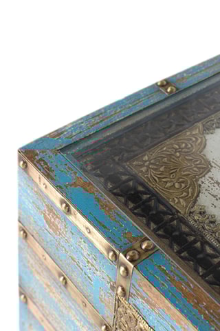 Table basse en manguier - 120 x 46 x 70 cm