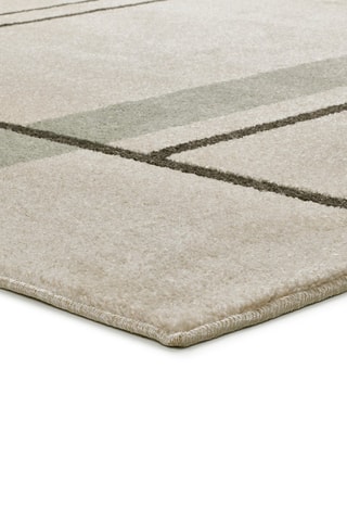 Alfombra Domus - Crudo y negro