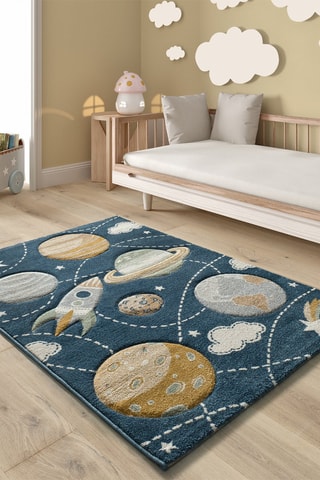 Alfombra Ballons - Azul oscuro