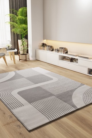 Alfombra Flora - Gris