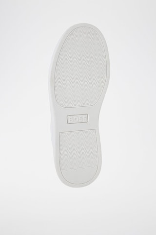 Sneakers in pelle - Nero e bianco - Boss