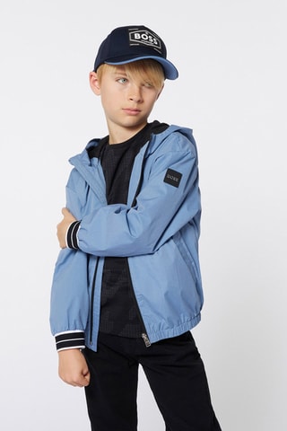 Giacca a vento con cappuccio - Cobalto - Boss