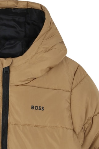 Piumino con cappuccio - Beige - Boss