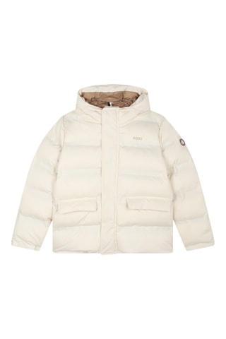 Piumino con cappuccio - Bianco - Boss