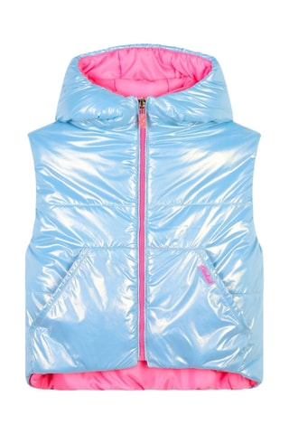 Piumino senza maniche - Celeste - Billieblush