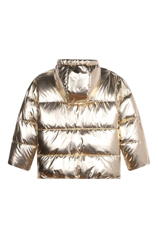 Piumino con cappuccio - Dorato - Karl Lagerfeld