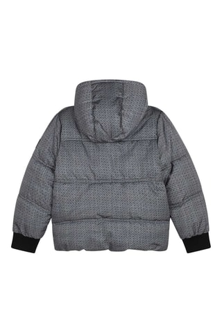 Piumino con cappuccio - Grigio - Boss