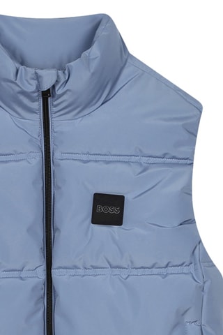 Piumino senza maniche - Celeste - Boss