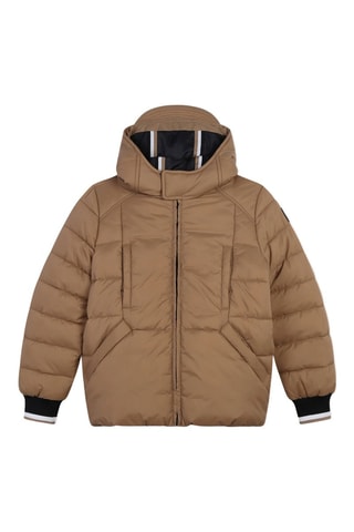 Piumino con cappuccio - Marrone - Boss