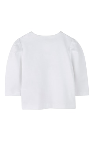 T-shirt e pantaloni sportivi in cotone bio - Bianco e nero - Karl Lagerfeld