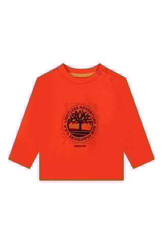 T-shirt in cotone bio - Corallo - Timberland