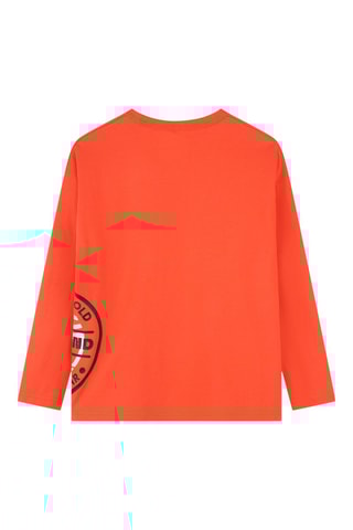 T-shirt in cotone bio - Arancione - Timberland